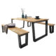 Maxima House Bellini Solid Wood Dining Set DT0018SET