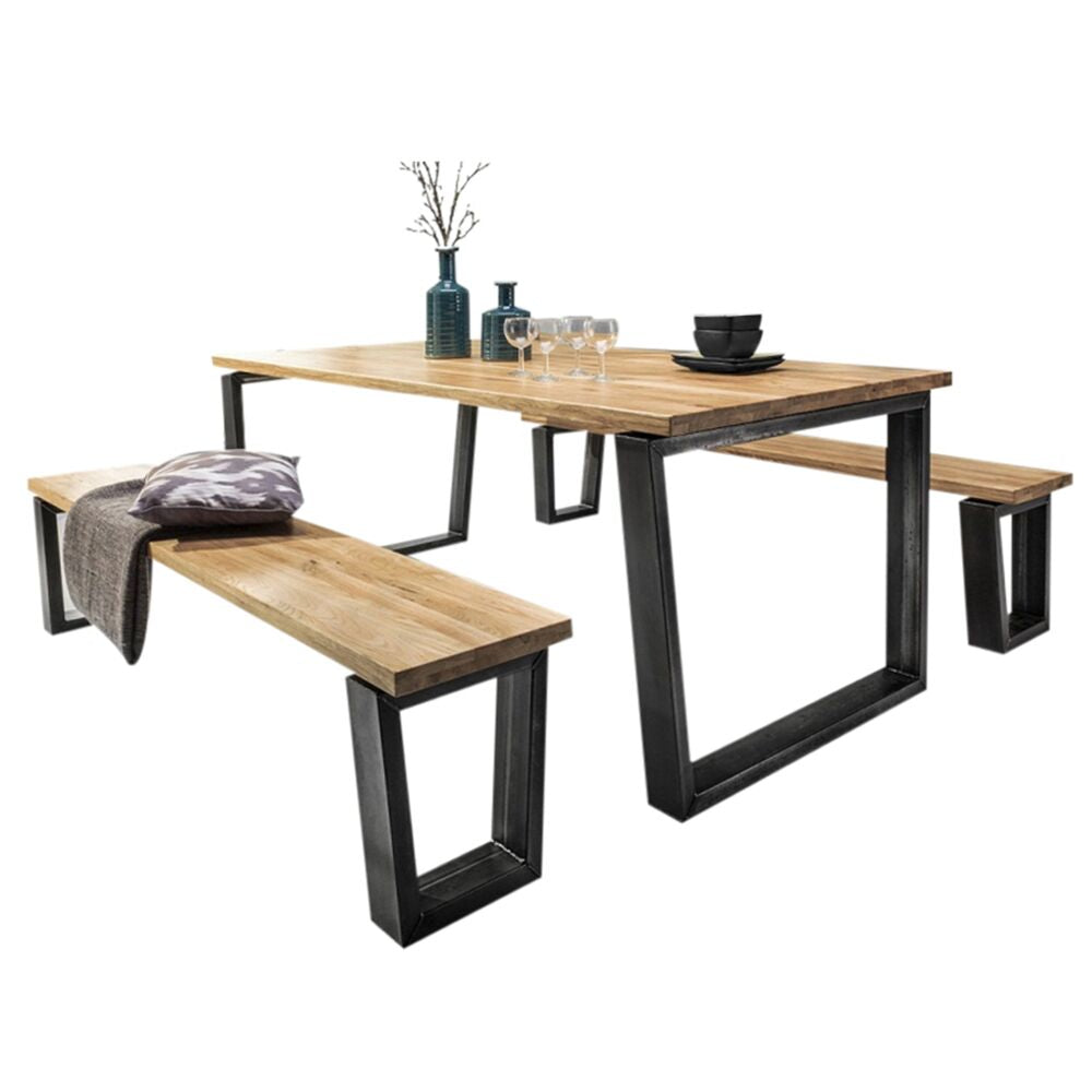 images Maxima House Bellini Solid Wood Dining Set DT0018SET - Image 1