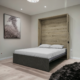 Maxima House Invento Electra Murphy Bed European Queen size with remote control  ELECTRA160OR Prime Home USA
