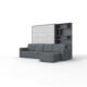 Maxima House Invento Murphy Bed with Couch | European Queen - Image 4