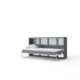 Maxima House Invento Horizontal Murphy Bed | European Twin Size - Image 2