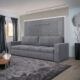 Maxima House Invento Murphy bed with a Sofa Horizontal European Full XL Size IN004WG-G-Prime Home USA