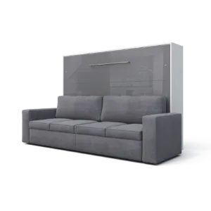 Maxima House Invento Murphy bed with a Sofa Horizontal European Full XL Size IN004WG-G-Prime Home USA
