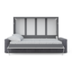 Maxima House Invento Murphy bed with a Sofa  Horizontal European Full XL Size IN004GW-G-Prime Home USA