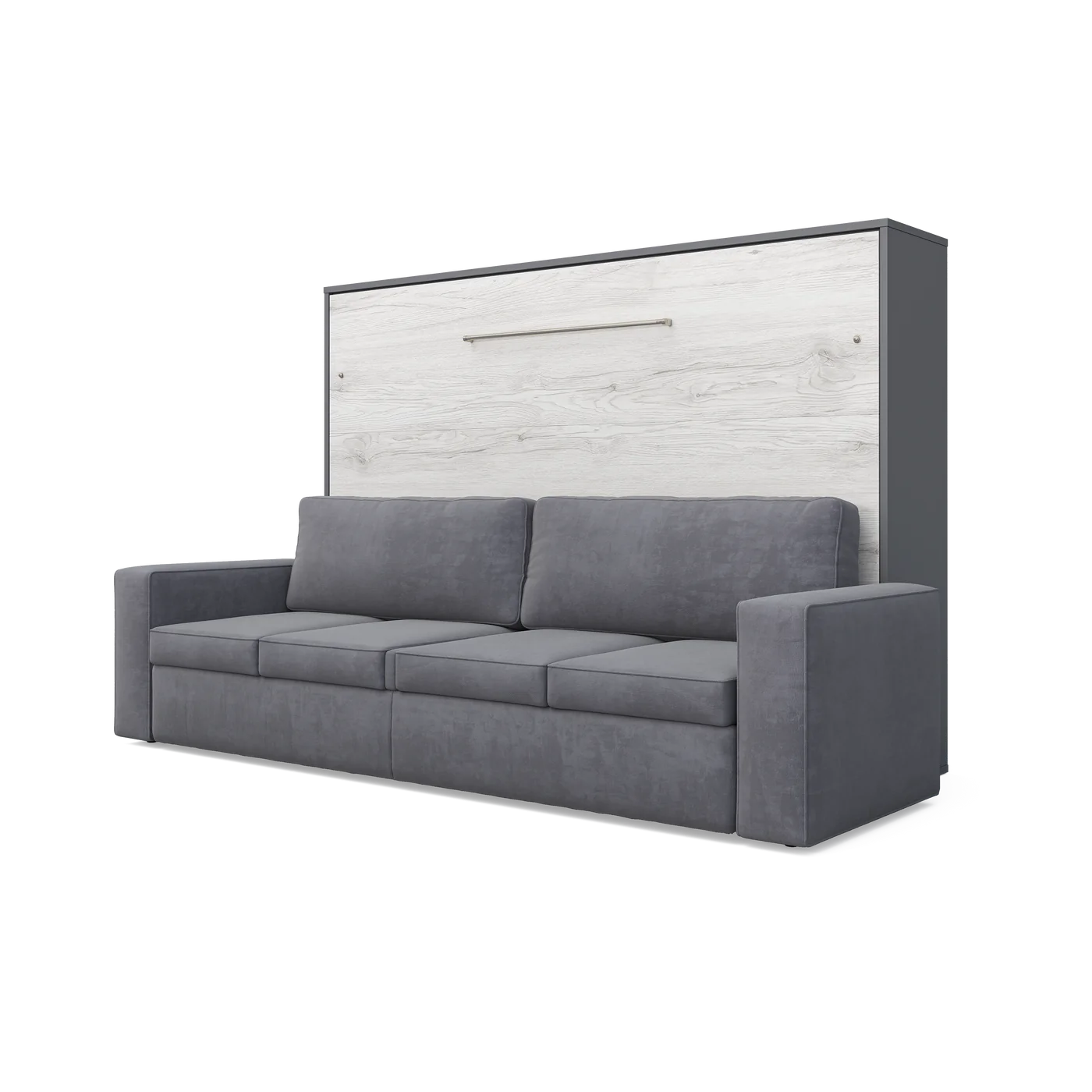 images Maxima House Invento Murphy bed with a Sofa Horizontal European Full XL Size IN004GW-G-Prime Home USA