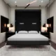 Maxima House Invento Murphy bed Vertical European Queen Size LED Included IN-14BL-Prime Home USA