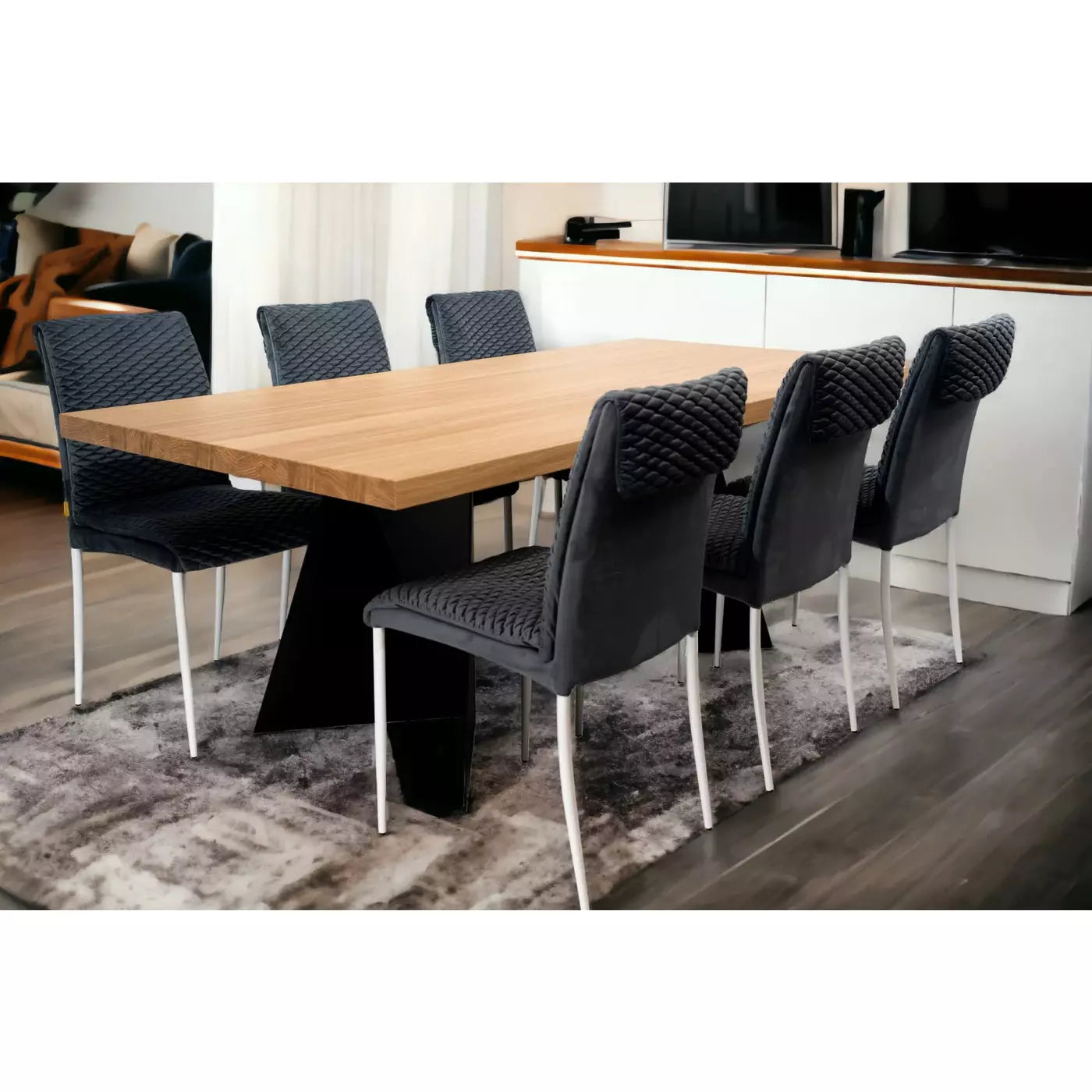 images Maxima House Matilde Dining Table Set DI009-CH002 - Image 1
