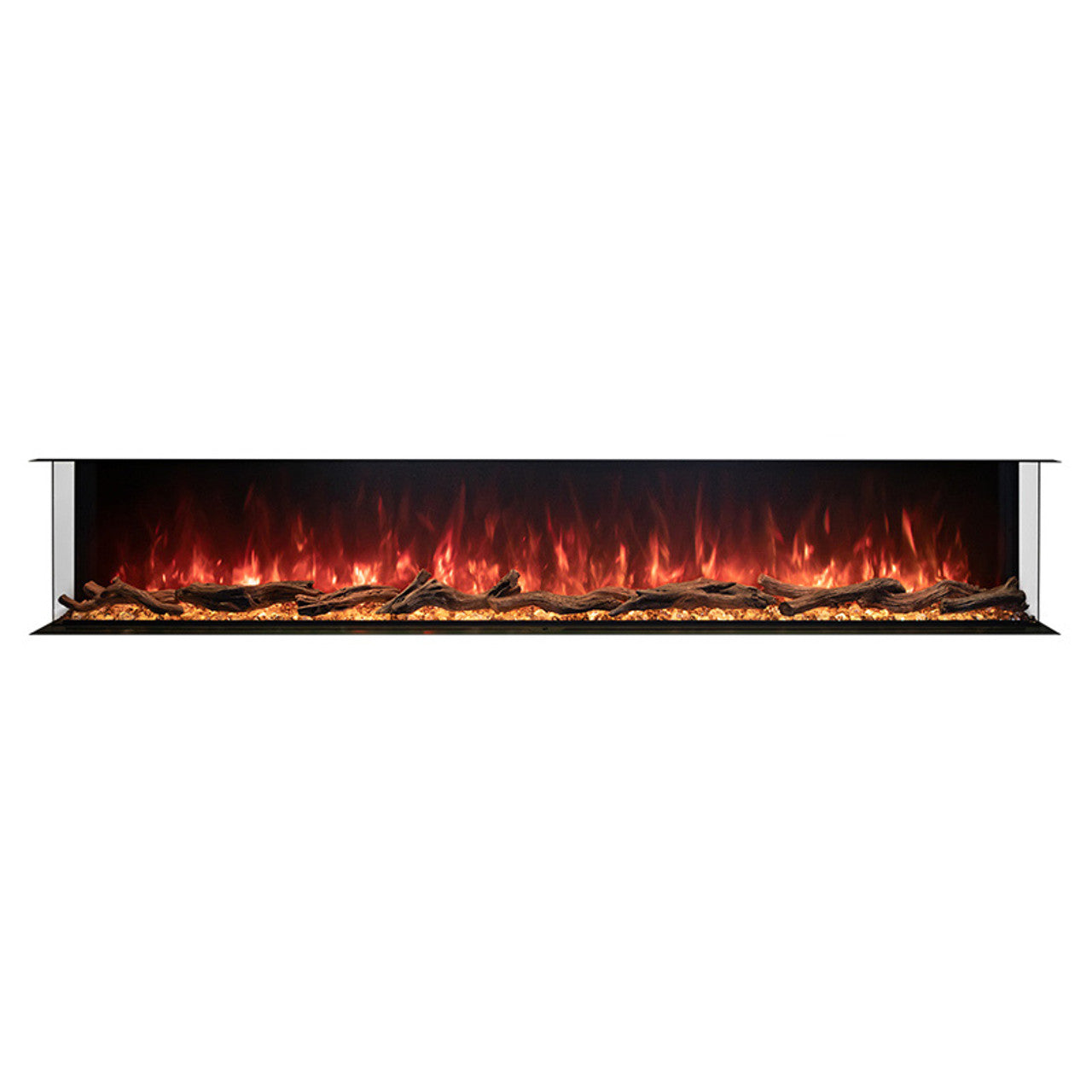 images Modern Flames Landscape Pro Multi 96" Multi-Sided Built-In Electric Fireplace - LPM-9616 - Image 1