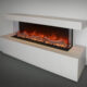 Modern Flames Landscape Pro Multi 96" Multi-Sided Built-In Electric Fireplace - LPM-9616 - Image 5