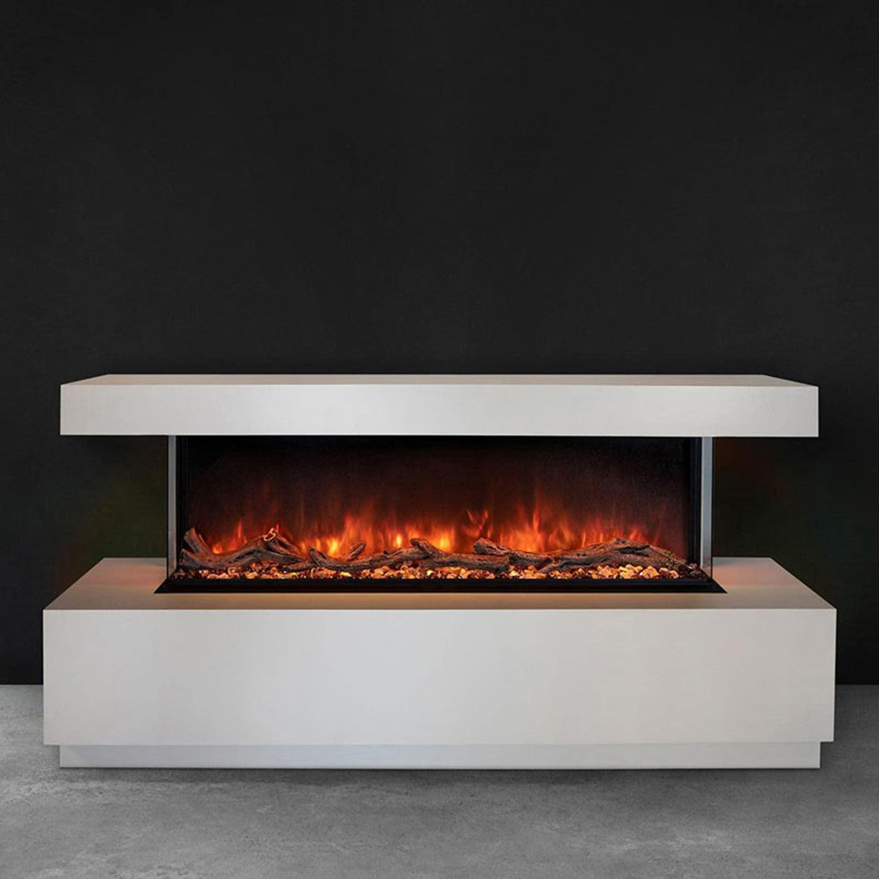 images Modern Flames Landscape Pro Multi 80" Multi-Sided Built-In Electric Fireplace - LPM-8016 - Image 1
