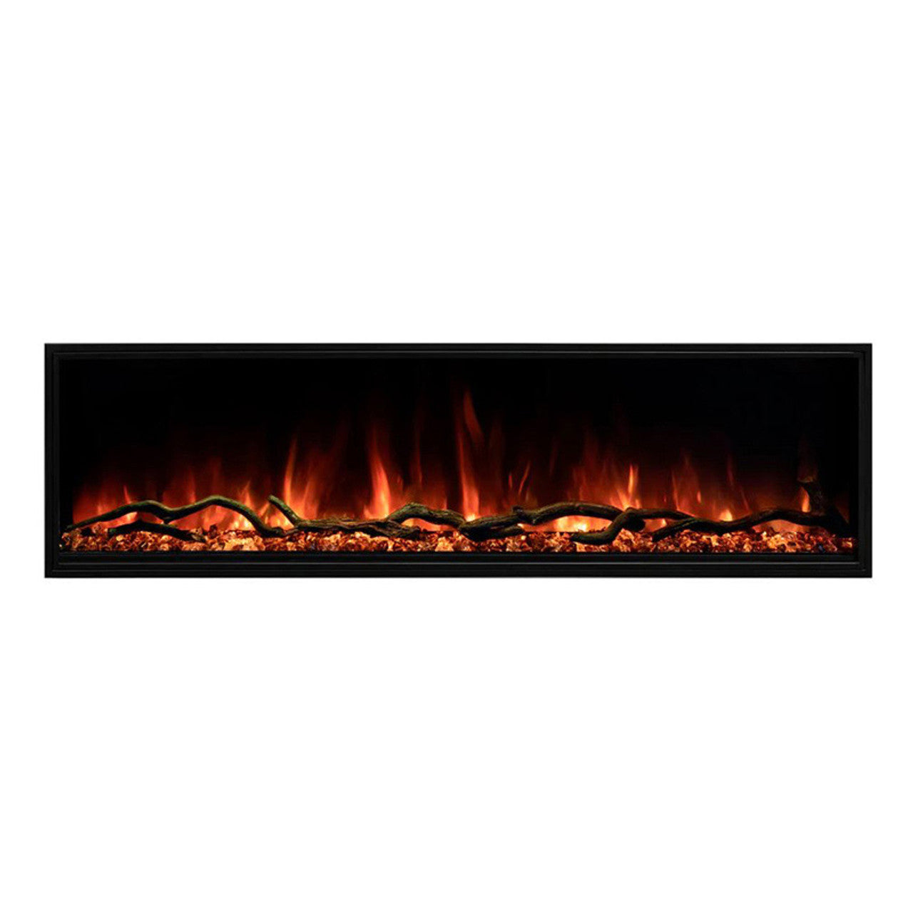 images Modern Flames Landscape Pro Slim 68" Single-Sided Built-In Electric Fireplace - LPS-6814 - Image 1