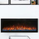 Modern Flames Spectrum Slimline 60" Ultra-Slim Build-In Electric Fireplace - SPS-60B - Image 3