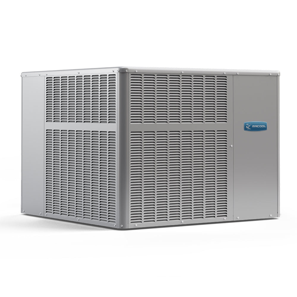 images MRCOOL 30,000 BTU Cool 54,000 BTU Heat R410A 14 SEER Packaged Air Conditioner Gas and Electric MPG30S054M414A - Image 1