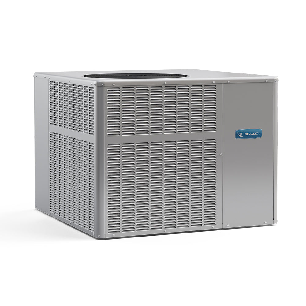 images MRCOOL 60,000 BTU Cool 108,000 BTU Heat R410A 14 SEER Packaged Air Conditioner Gas and Electric MPG60S108M414A - Image 1