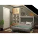 Queen Murphy Bed Double Fold Vertical Wall Bed - Multimo Beds - Image 5