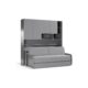 Full/Full XL Eco Compact Sofa Wall Bed & Cabinet System by Multimo Beds - Image 5