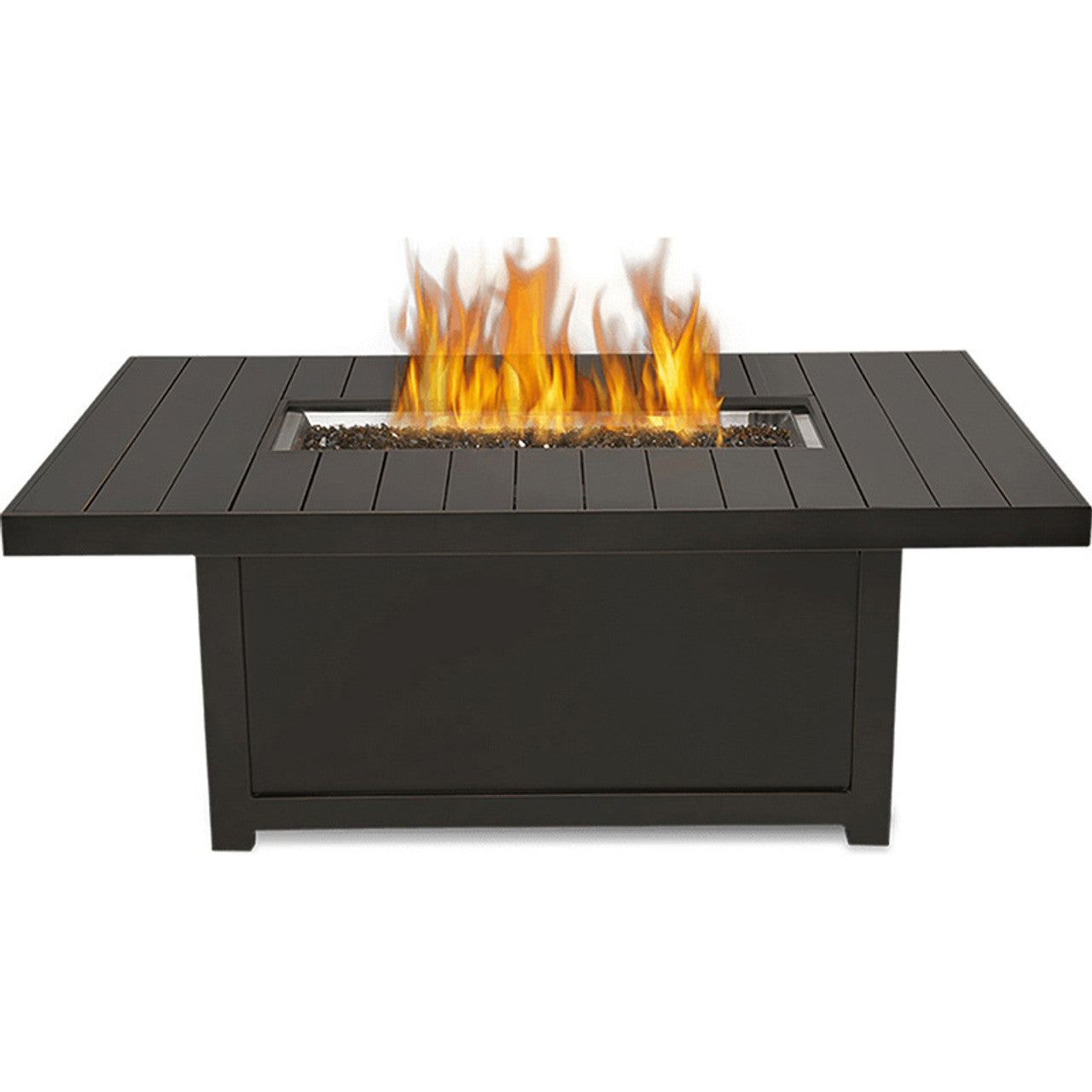 images Napoleon St. Tropez Rectangle Propane Patioflame Fire Pit Table - STTR1-BZ - Image 1