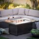 Napoleon St. Tropez Rectangle Propane Patioflame Fire Pit Table - STTR1-BZ - Image 5