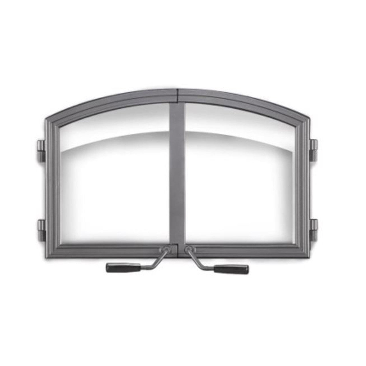 images Napoleon Arched Wrought Iron Double Door H336H-WI - Image 1