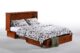 Night and Day Furniture Clover Murphy Cabinet Bed, Queen, Cherry Finish - Image 9