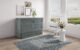 Night and Day Furniture Poppy Murphy Cabinet Bed, Queen, Antique Blue Finish - Image 3