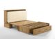 Night and Day Furniture Poppy Murphy Cabinet Bed, Queen, Harvest Brown Finish - Image 5