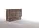 Night and Day Furniture Poppy Murphy Cabinet Bed, Queen, White Bark Finish - Image 5