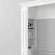 Portrait Murphy Bed with Internal Storage, Queen Size, White | Leto Muro - Image 9
