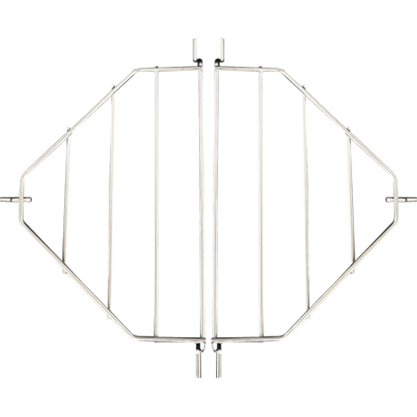 images Primo Heat Deflector Rack/Drip Pan Rack for XL 400 (2 pcs.) PG00333 - Image 1