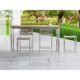 Whiteline Modern Living -Stone Outdoor Bar Table BR1597 - Image 5
