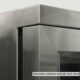 Kings Bottle 24 Inch Under Counter Beer Cooler Drinks Stainless Steel KBU55M - Image 4
