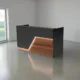 Modern LED Reception Desk | 4‑7 ft Flat‑Pack