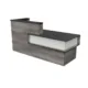 84" Modern Reception Desk | Pre-Assembled Laminate Front Counter - Image 4