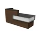 84" Modern Reception Desk | Pre-Assembled Laminate Front Counter - Image 6