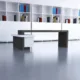 Executive Office Desk | High-Class Laminate Workstation w/ Cable Management