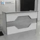 Modern Reception Desk | Laminate Counter w/ LED Accent & Cable Grommets (4–7 ft) - Image 2