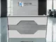 Modern Reception Desk | Laminate Counter w/ LED Accent & Cable Grommets (4–7 ft) - Image 3