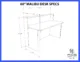 Modern Reception Desk | Flat-Pack Front Desk - Image 5