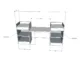 Modern Reception Desk | Laminate Front Counter - Image 3