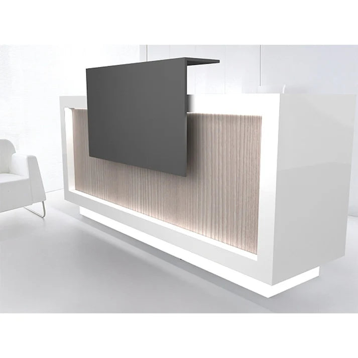 images Reception Counter Solutions | Quad Tech Class 2 Reception Desk - Image 1