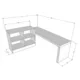 Reception Counter Solutions | Zepher Reception Desk Workstation - Image 3