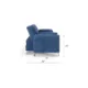 Royal Vertical Queen Size 2 Seat Sofa by Multimo - Image 3