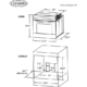 Cosmo 24" 2.5 cu. ft. Single Electric Wall Oven w/8 Functions and True European Convection in Stainless Steel C106SIX-PT - Image 5