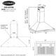 Cosmo 30" Ductless Wall Mount Range Hood in Stainless Steel with LED Lighting and Carbon Filter Kit for Recirculating COS-63175S-DL - Image 18