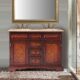Silkroad Exclusive 48'' Travertine Top Double Sink Bathroom Vanity - HYP-0716-T-UWC-48 - Image 2
