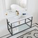 Swiss Madison Pierre 36" Single, Open Shelf, Gold Metal Frame Bathroom Vanity - SM-BV553G - Image 17