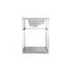 Swiss Madison Pierre 36" Single, Open Shelf, Gold Metal Frame Bathroom Vanity - SM-BV553G - Image 21