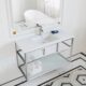 Swiss Madison Pierre 36" Single, Open Shelf, Gold Metal Frame Bathroom Vanity - SM-BV553G - Image 23