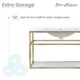 Swiss Madison Pierre 36" Single, Open Shelf, Gold Metal Frame Bathroom Vanity - SM-BV553G - Image 8