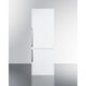 Summit 24" Wide Bottom Freezer Refrigerator FFBF241W